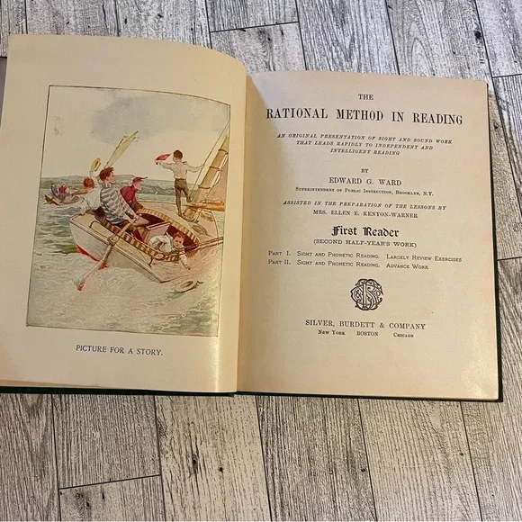 The Rational Method in Reading First Reader, Copyright 1907 by Edward G. Ward - Picture 6 of 7